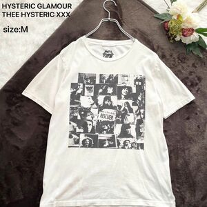 THEE HYSTERIC XXX ヒステリックグラマー　トリプルエックス　ローリングストーンズ　コラボTシャツM