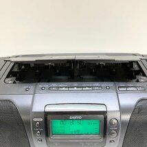 ◆【ジャンク品】SANYO サンヨー PH-PR950 Primaire CD ラジオ カセット レコーダー FM/AM 1994年製 当時物 黒 現状品 (E4)N/G60306/3/6.0_画像3