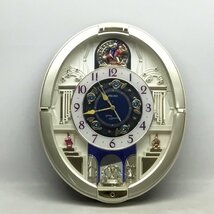 ■SEIKO セイコー Wave Symphony RE572S からくり電波時計 動作OK 難あり /3kg■_画像1