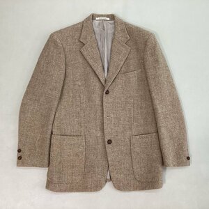 ■90s Karl Helmut カールヘルム Harris Tweed ハリスツイード別注 ウールテーラードジャケット 日本製 メンズ サイズM ベージュ/0.92kg■