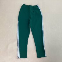 ■美品 70s adidas アディダス デサント製 西ドイツ トラックパンツ ジャージー ヴィンテージ 古着 サイズ3 緑 グリーン/0.36kg■_画像2