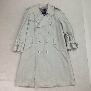 ■ヴィンテージ 90s Burberry's バーバリーズ 定番 トレンチコート ラグラン イギリス製 ノバチェック 綿 サイズ不明 ベージュ/1.34kg■