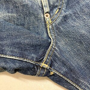 ●Levi's リーバイス デニムパンツ 702xx ギャラ入り 復刻 日本製 シンチバック ビッグE 赤耳 ドーナツボタン 革パッチ メンズ 0.75kg●の画像6