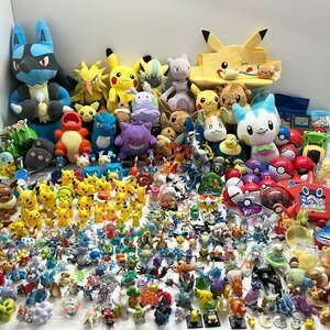 ◆【ジャンク】 ポケモン Pokemon おもちゃ ぬいぐるみ 指人形 フィギュア 大量 まとめて 約300点以上 約15.2kg 現状品 (GB)M/G60318/4/9.8