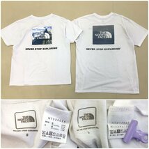 ■THE NORTH FACE ザ・ノースフェイス Tシャツ まとめ売り 10点 メンズ レディースMIX 中古卸 古着 /1.84kg■_画像4