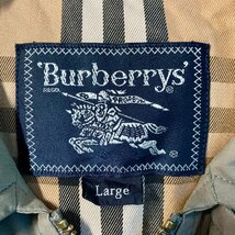 ★vintage Burberrys バーバリーズ コート アウター ベージュ メンズL ダウンライナー付き カーキ ノバチェック ヴィンテージ 1.1kg★_画像7