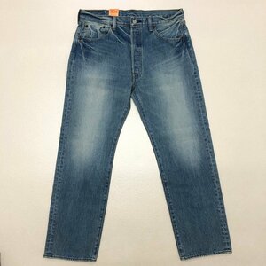 ●【未使用品】Levi's リーバイス デニム パンツ 501 ジーンズ ボトムス スモールe ボタンフライ W36/L32 ブルー系 メンズ 0.74kg●