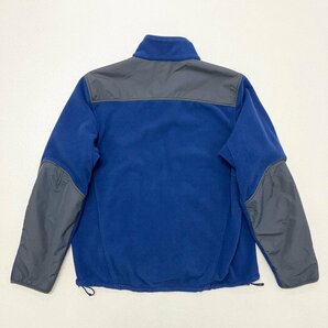 ●L.L.Bean エルエルビーン フリースジャケット アウター POLARTEC 刺繍ロゴ フルジップ ポリエステル ブルー系 サイズM メンズ 0.64kg●の画像2
