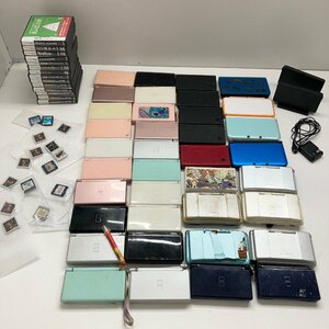 ◆【ジャンク品】 Nintendo ニンテンドー 任天堂 3DS DS/37台 ソフト/29点 充電器 付属品 まとめ売り 現状品 (GB)M/G60319/3/10.4