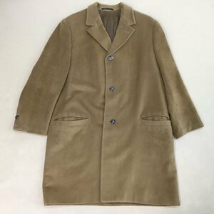 ■GIANNI VERSACE ジャンニヴェルサーチ コート イタリー製 ブラウン メンズ 平置き採寸参照 /1.34㎏■