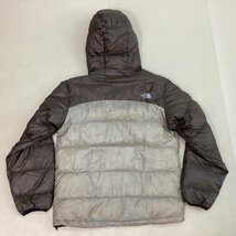 ■THE NORTH FACE ザ ノース サミット アコンカグア ダウンジャケット ND18601 アウター 防寒 メンズ サイズL ベージュxブラウン/0.42kg■_画像2