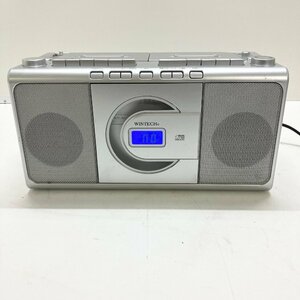 ◆【ジャンク品】WINTECH ウィンテック CDR-W70 CDラジカセ デジタルオーディオ カセットデッキ 現状品 (E2)N/G60322/3/2.6