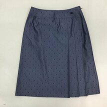 ■Courreges クレージュ フォーマル スカートスーツ ブラック グレー レディース サイズ9/1.06kg■_画像5