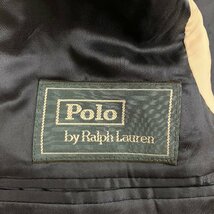 ◆【古着】Polo by Ralph Lauren ポロラルフローレン イタリア製 タータンチェック テーラードジャケット 2B サイズ40 マルチカラー 0.50kg_画像7