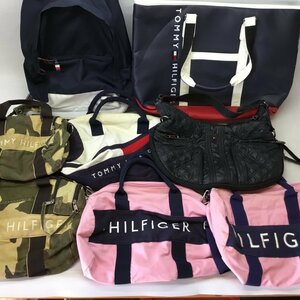 ■TOMMY　HILFIGER　トミーヒルフィガー　バッグまとめ売り　ボストン/トートバッグなど　8点　中古品 /3.67kg■