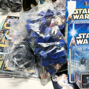 ★スターウォーズ グッズ まとめ売り フィギュア ポスター カード 等ジャンク品 9.6kg★の画像3