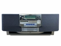 ☆Victor ビクター CD-MD PORTABLE SYSTEM RC-MD7 1997年製 ラジカセ CD3連装チェンジャー ジャンク品 9.10kg☆_画像1