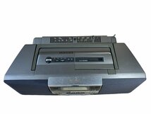 ☆Victor ビクター CD-MD PORTABLE SYSTEM RC-MD7 1997年製 ラジカセ CD3連装チェンジャー ジャンク品 9.10kg☆_画像2