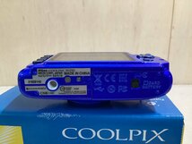 ★Nikon デジタルカメラ COOLPIX W150 Wi-Fi搭載 防水 耐衝撃 耐寒 ブルー 現状品0.3kg★_画像6