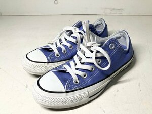 ★CONVERSE コンバース ALL STAR オールスター ローカットスニーカー パープル 23.5cm 0.62kg★