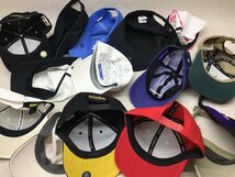 ■SPORTS CAPS スポーツブランド キャップ ハット サンバイザー他 まとめ売り 合計45個 中古品 /4.48kg■_画像7