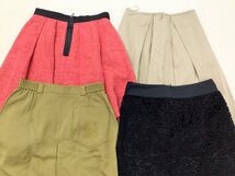 ■Dior/RalphLauren/Chloe/MaxMara/LANVIN 10点 まとめ売り ミセスハイブランド トップス スカート パンツ 中古卸 /2.9kg■_画像5