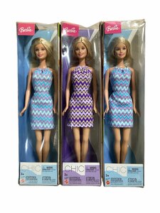 ★希少 マテルバービー シックバービー 3個まとめて mattel CHIC 3t バービードール 着せ替え人形 当時物 全長28㎝ 未使用長期保管 現状品