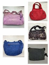 ■Kipling キプリング ショルダーバッグ リュックサック トートバッグ 14点セット まとめ売り 肩掛け 斜め掛け 鞄 かばん 旅行 /5.3㎏_画像7