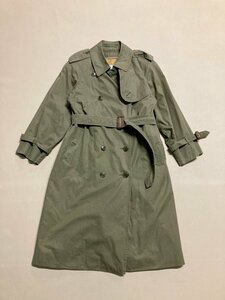 ★vintage Burberrys バーバリーズ トレンチコート アウター カーキ サイズ7A3 レディース ノバチェック ライナー付き 1.35kg★