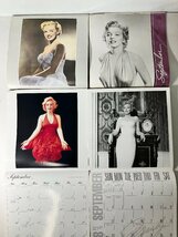 ★希少 Marilyn Monroe マリリンモンロー カレンダー 1995年 1996年 1997年 1998年 まとめ売り 現状品　0.9kg★_画像7