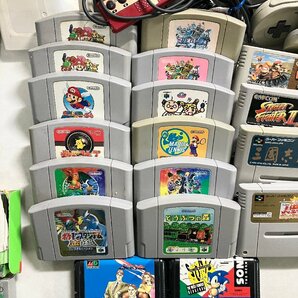 ★任天堂 ニンテンドー ファミリーコンピューター スーパーファミコン ニンテンドー64 ゲームキューブ 本体 ソフト 他ジャンク品 14.55kg★の画像6