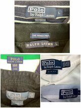 ■POLO RALPH LAUREN ポロ ラルフ ローレン ポロシャツ 10点 まとめ売り サイズMIX 半袖 長袖 ヴィンテージ 中古卸 古着/2.66kg■_画像7