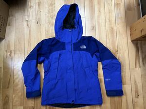 ★☆★ノースフェイス　THE NORTH FACE マウンテンジャケット GORE-TEX ゴアテックス レディース　ブルー　サイズM 中古★☆★