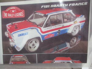 未使用未開封品 RALLY LEGENDS EZRL2334N F131クリアボディ Franceデカール付 1/10RC