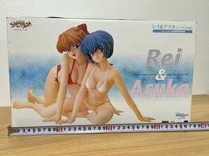 レイ　& アスカ　ビーチサイド2003 1／6 コールドキャスト製　完成品　フィギュア