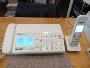 6[ cordless handset attaching FAX memory agency reception front from recording &.... respondent .]Panasonic Panasonic FAX machine KX-PD301-W( white )