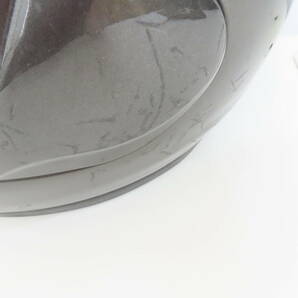KSE-19【 SPIRIT ACTION 】 フルフェイス ヘルメット ZR-D 57cm～59cm メタリックグレー? 現状品 OGK フリーサイズ 動作確認OKの画像3