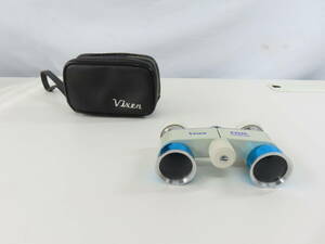KSF58【 Vixen1 】 ビクセン 双眼鏡 3.5×25 COATEDLENS ケース付 保管現状品 動作確認ok