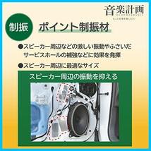 ★1)スピーカー周辺モデル+内張りはがし★ 音楽計画 デッドニングキット スピーカー周辺簡単モデル 4800_画像3