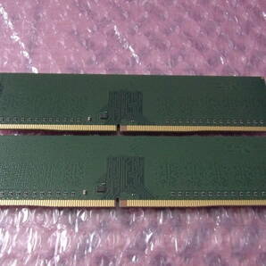 【送料込み 即決】Apacer DDR4 2666 PC4-21300 ECC Unbuffered 4GB×2枚 計8GB 片面実装 同一ロット SEC Samsungメモリチップの画像3