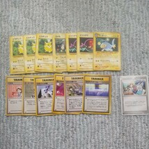 ポケモンカード　旧裏　まとめ売り　　ピカチュウ ゼニガメ　ヒトカゲ フシギダネ 引退品 貴重 レア _画像6