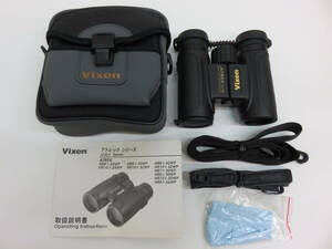 Vixen ビクセン ATREK アトレック 8×32 双眼鏡 Field 6.5° WATERPROOF 防水 光学機器 ケース付 動作品 中古 美品