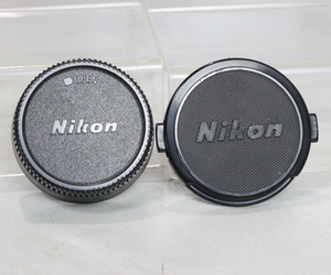 030175 【良品 ニコン】 Nikon 52mm レンズキャップ＆ LF-1 レンズリアキャップ