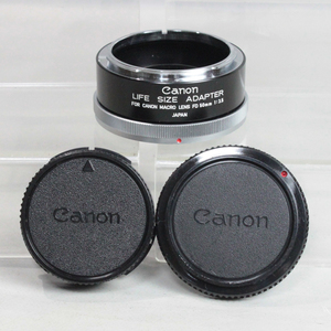 030112 【美品 キヤノン】 Canon LIFE SIZE ADAPTER for FD 50mm f3.5 MACRO LENS