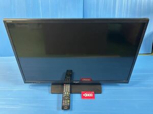 SHARP シャープ AQUOS アクオス LC-32H20 液晶カラーテレビ 液晶テレビ リモコン付 B-CAS付 現状品 動作確認済 Y221-17