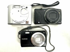 FUJIFILM コンパクトデジタルカメラ ３点まとめ FinePix 40i FinePix F770EXR FinePix F100fd 動作未確認ジャンク O137-8