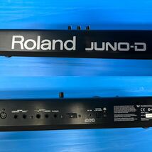 Roland ローランド JUNO-D シンセサイザー キーボード 61鍵盤 音響機器 ケース付き 現状品 通電確認済 O138-2_画像5