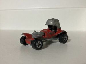 レッドバロン RED BARON 傷擦れ汚れ多数 車軸曲りサビつき回転不良 HONG KONG製ホットウィール Mattel’ 同梱同日終了分のみ.日曜迄支払