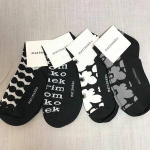 マリメッコ　marimekko ウニッコ　レディースソックス　靴下