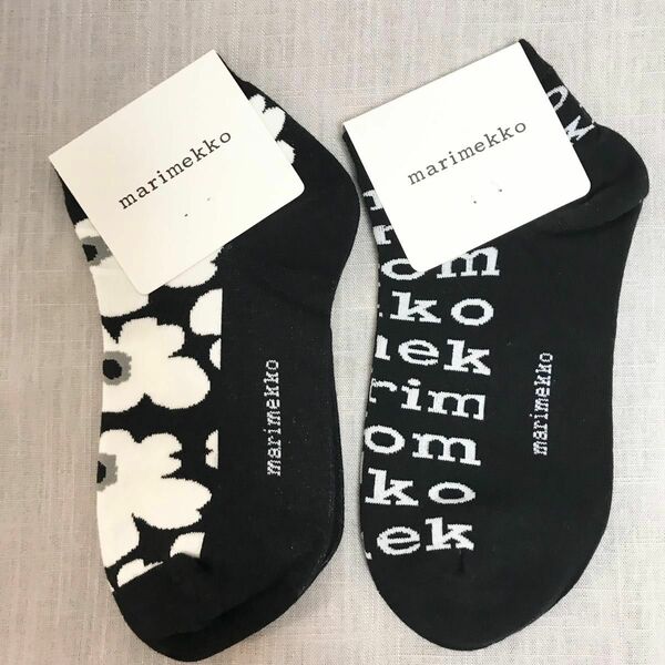 マリメッコ　marimekko ウニッコ　レディースソックス　靴下